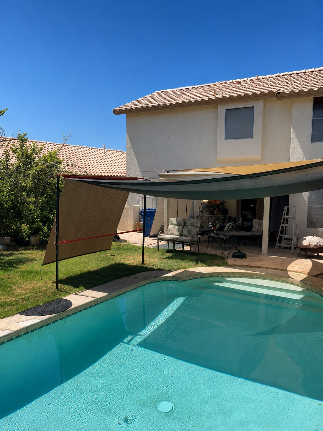 ShadeLock™ Backyard Shade System – Custom Design - ShadeLock™️